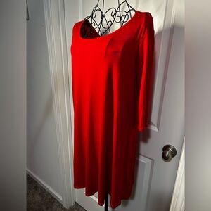 Living Doll Red Dress-Junior size‎ 1/Women's XS